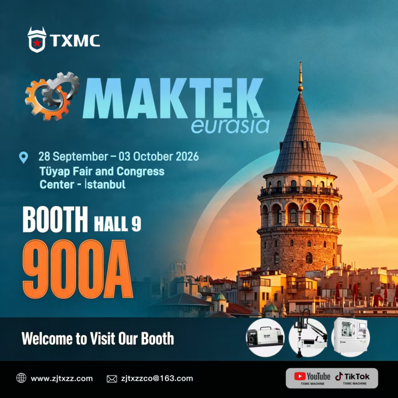 TXMC stellt auf der MAKTEK 2026 aus